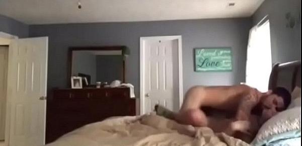  Amateur couple passionate sex on the bed
